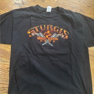 Harley Davidson Sturgis T-shirt XL 2006 Black Vintage Shirt